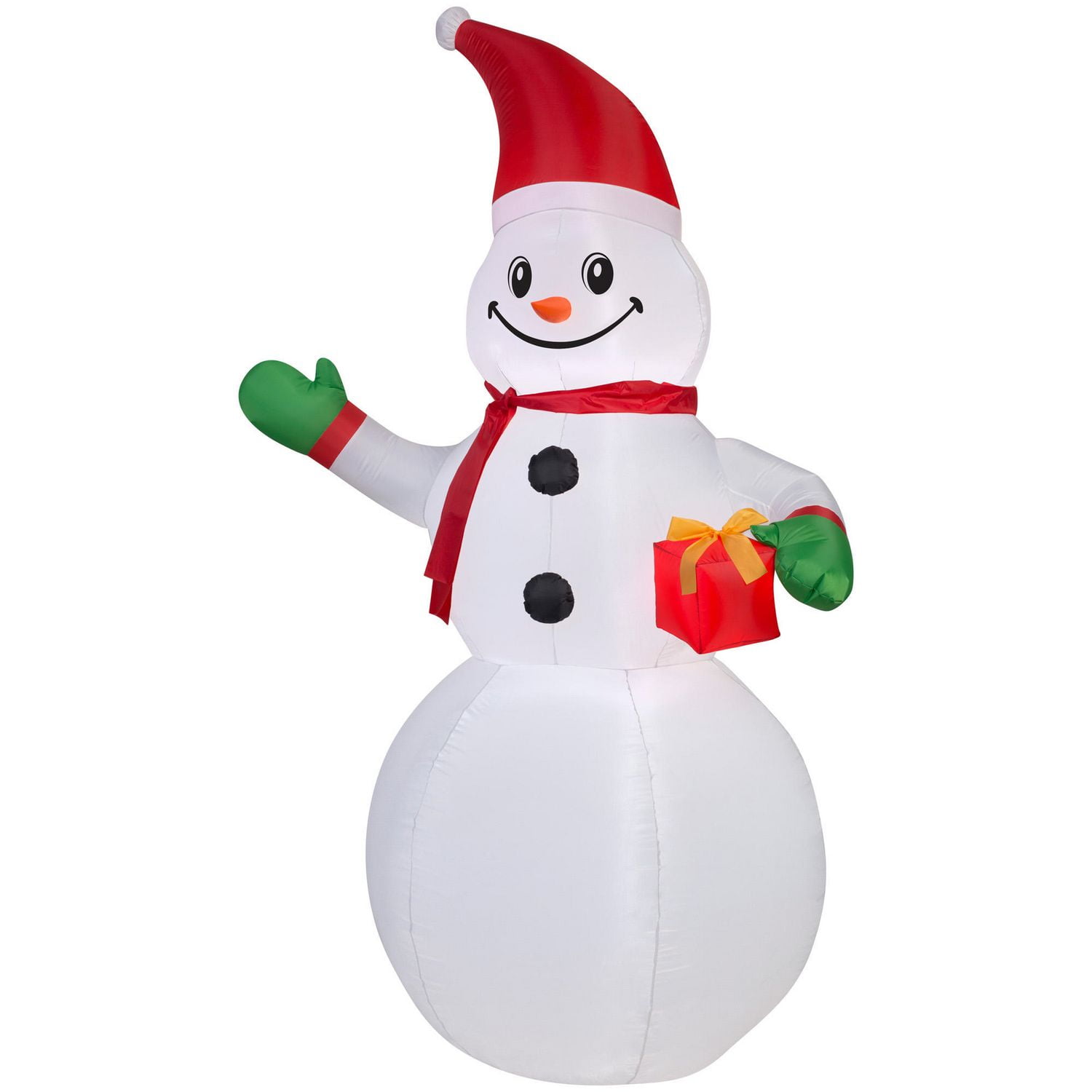 Airblown Self-Inflatable Snowman with Present | Walmart Canada