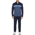 thumbnail image 2 of Ben Hogan Men’s Chest Stripe Ombre Printed Quarter Zip Golf Jacket, 2 of 4