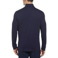 thumbnail image 3 of Ben Hogan Men’s Chest Stripe Ombre Printed Quarter Zip Golf Jacket, 3 of 4