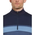 thumbnail image 4 of Ben Hogan Men’s Chest Stripe Ombre Printed Quarter Zip Golf Jacket, 4 of 4