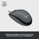 Logitech M100 Wired USB Mouse, 3-Buttons,1000 DPI Optical Tracking, Ambidextrous, Compatible with PC, Mac, Laptop - Gray - image 4 of 6