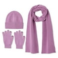 thumbnail image 1 of Ensemble 3 pièces avec tuque Time and Tru pour femmes, 1 of 1