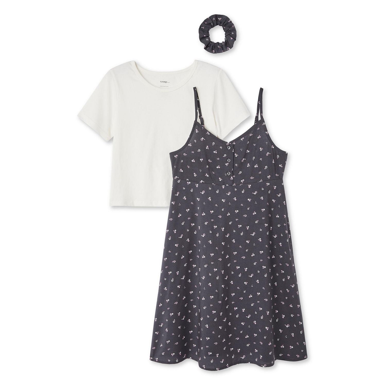Ensemble 3 pièces avec robe George pour filles
