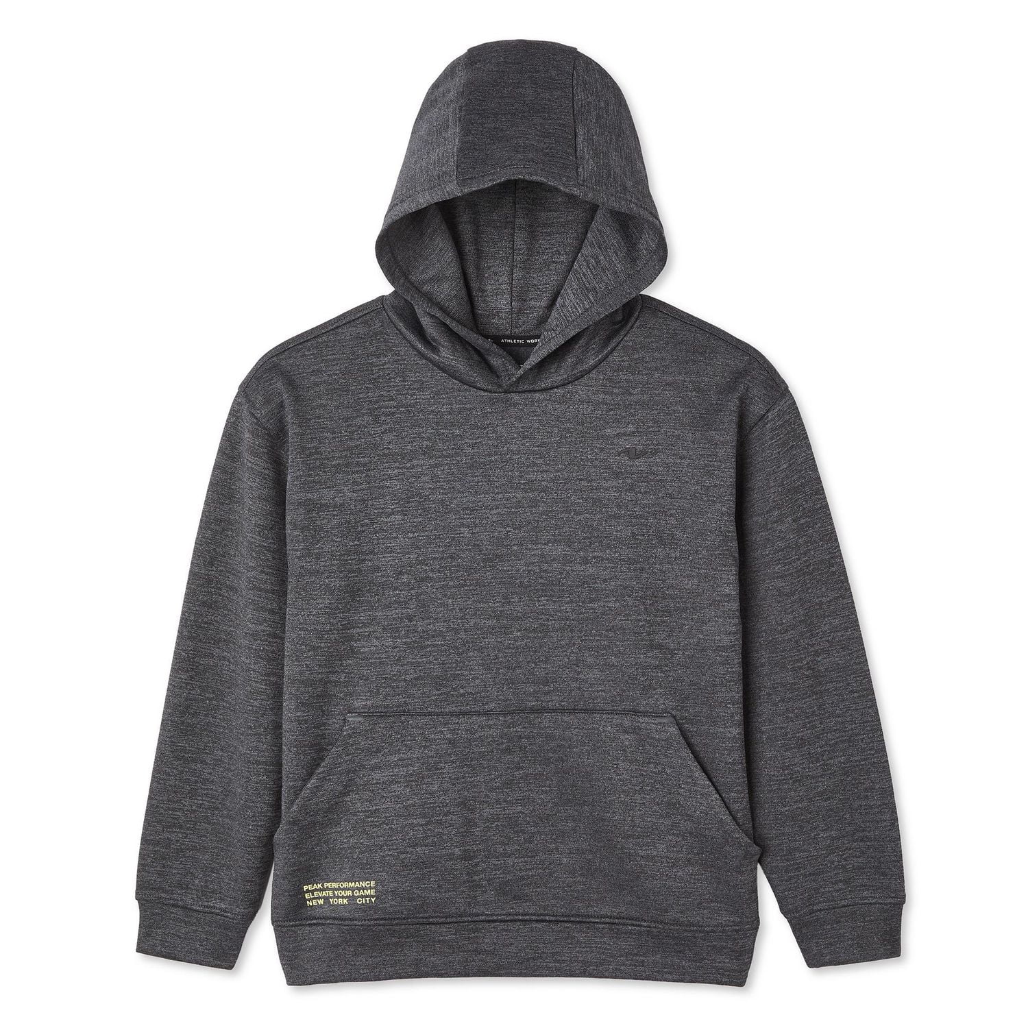 Athletic Works Boys' Active Popover Hoodie, Sizes XS-XL