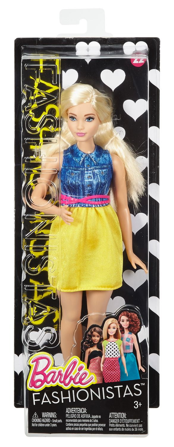 Barbie fashionistas doll 22 chambray chic sale