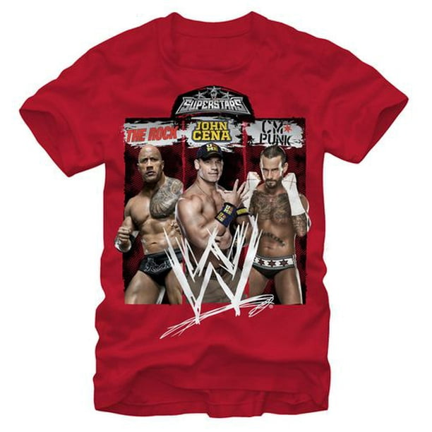WWE chemise à manches courtes pour garçons