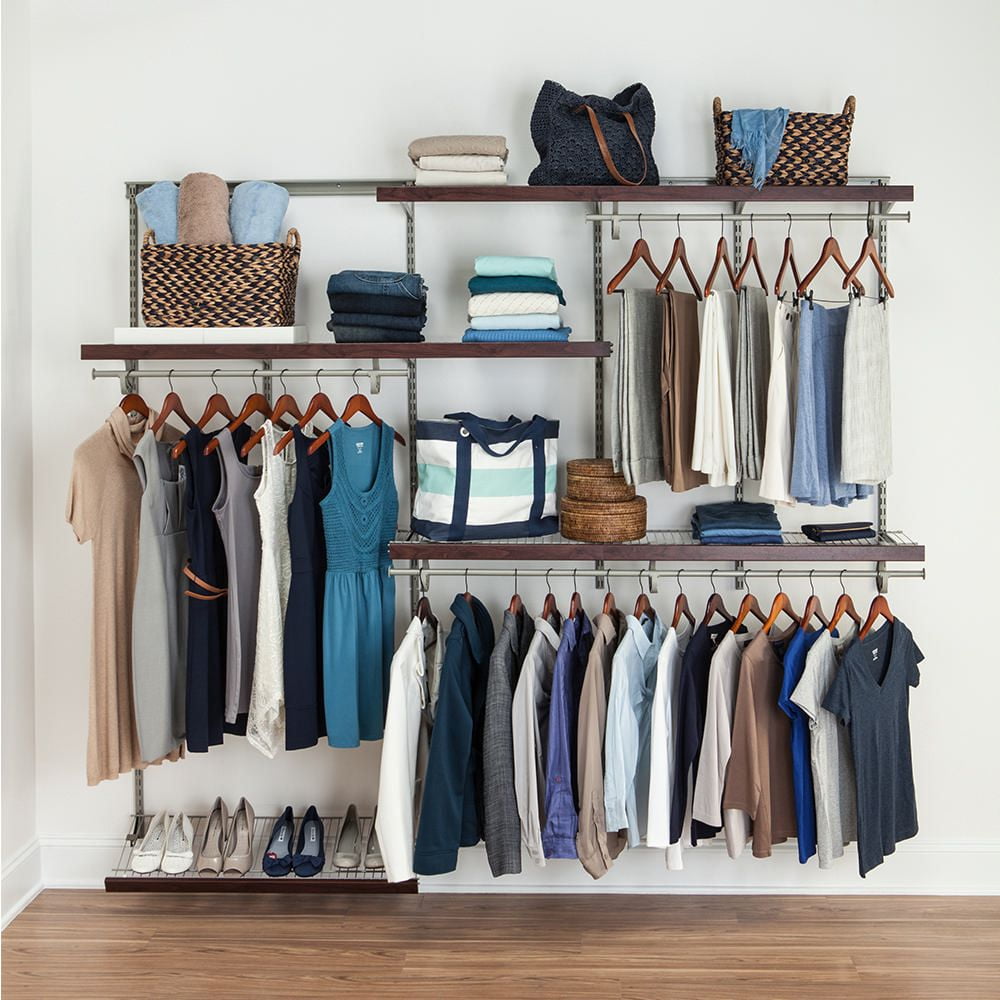 Closetmaid 5 Ft.-8 Ft. Premium Shelftrack Organizer ...