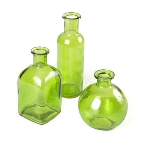 Vases en verre paquet 3