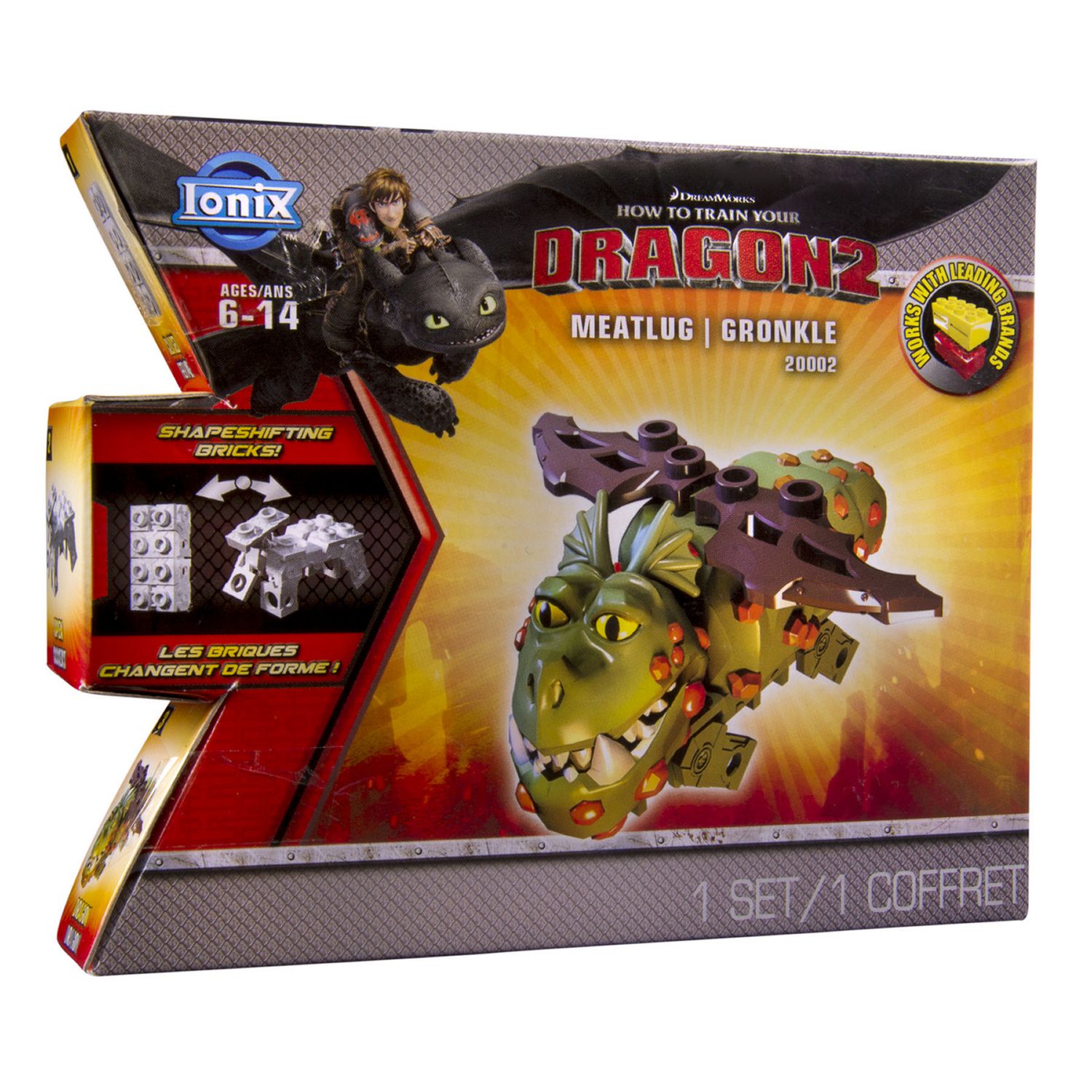 Ionix Dragons IONIX: How to Train Your Dragon 2 – Meatlug Gronckle 