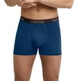 thumbnail image 2 of Hanes Mens Comfort Flex Fit - Total Support Pouch Tagless Trunk Underwear - 3-Pack, 2 of 7