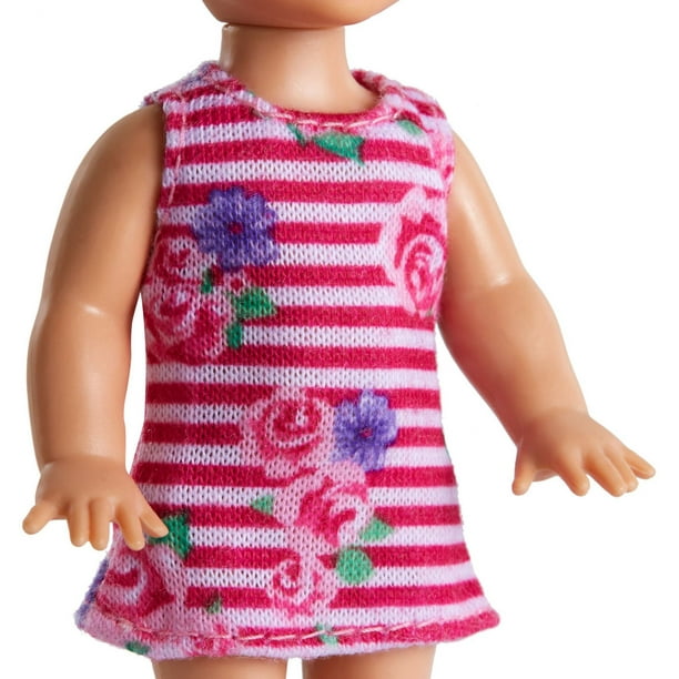 Barbie Skipper Babysitters Inc Dolls, Pink Cloth Diaper 