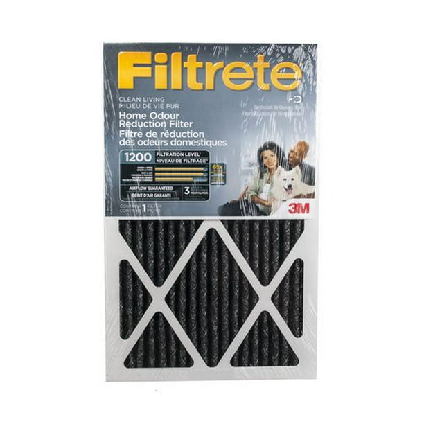Filtre pour la réduction des odeurs « Milieu de vie pur » Filtrete(MC), MPR 1200