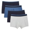thumbnail image 1 of Athletic Works Men's Trunks 4-Pack, 1 of 1