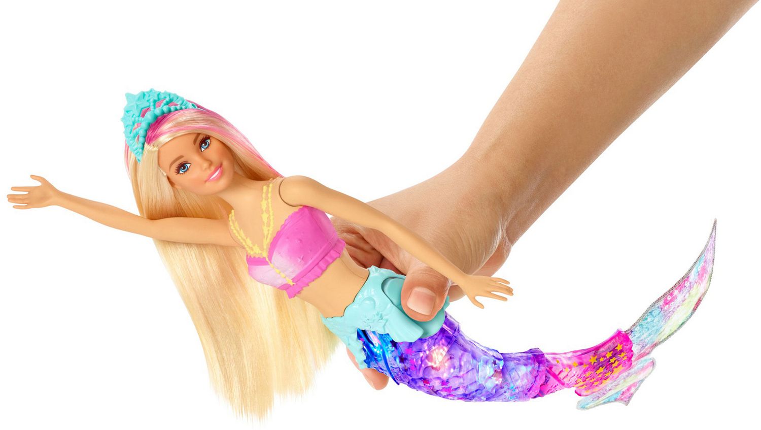 Barbie Dreamtopia Sparkle Lights Mermaid Blonde 
