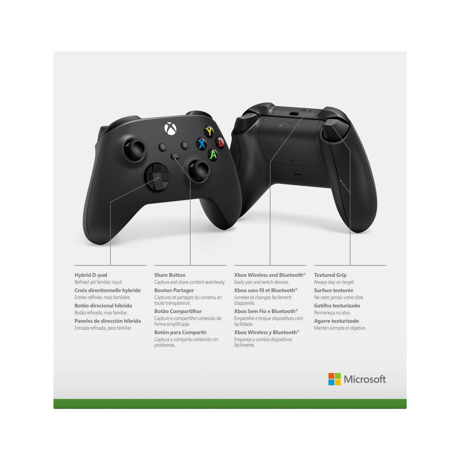Xbox Wireless Controller – Carbon Black (Sundown), Xbox - Walmart.ca