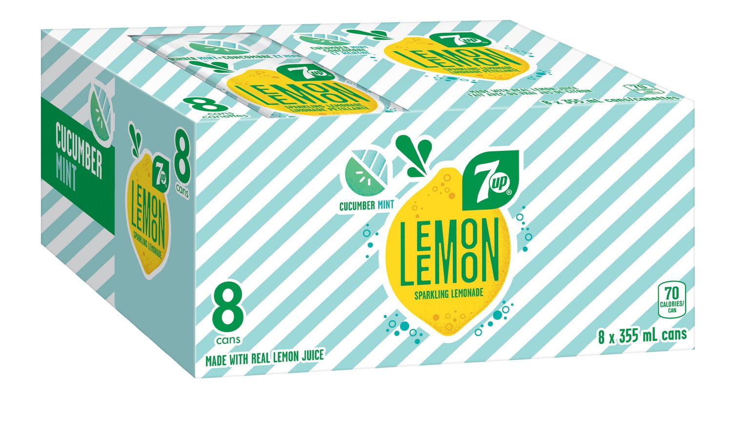 トシ Lemon Lime ＊Mint Siam 7UP Lemon Lemon Cucumber Mint - Walmart.ca