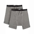 thumbnail image 2 of Stanfield's Men's 2 pack Essentials Boxer Briefs, 2 of 2