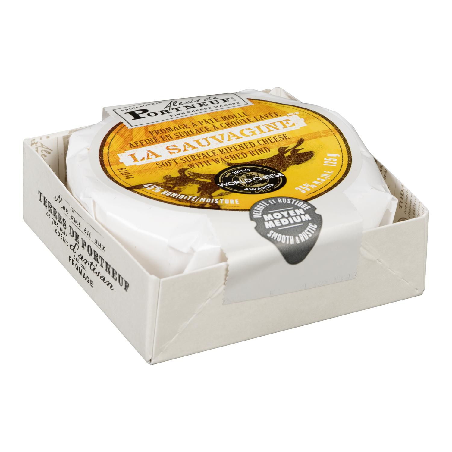 Alexis de Portneuf La Sauvagine Cheese, 125 g