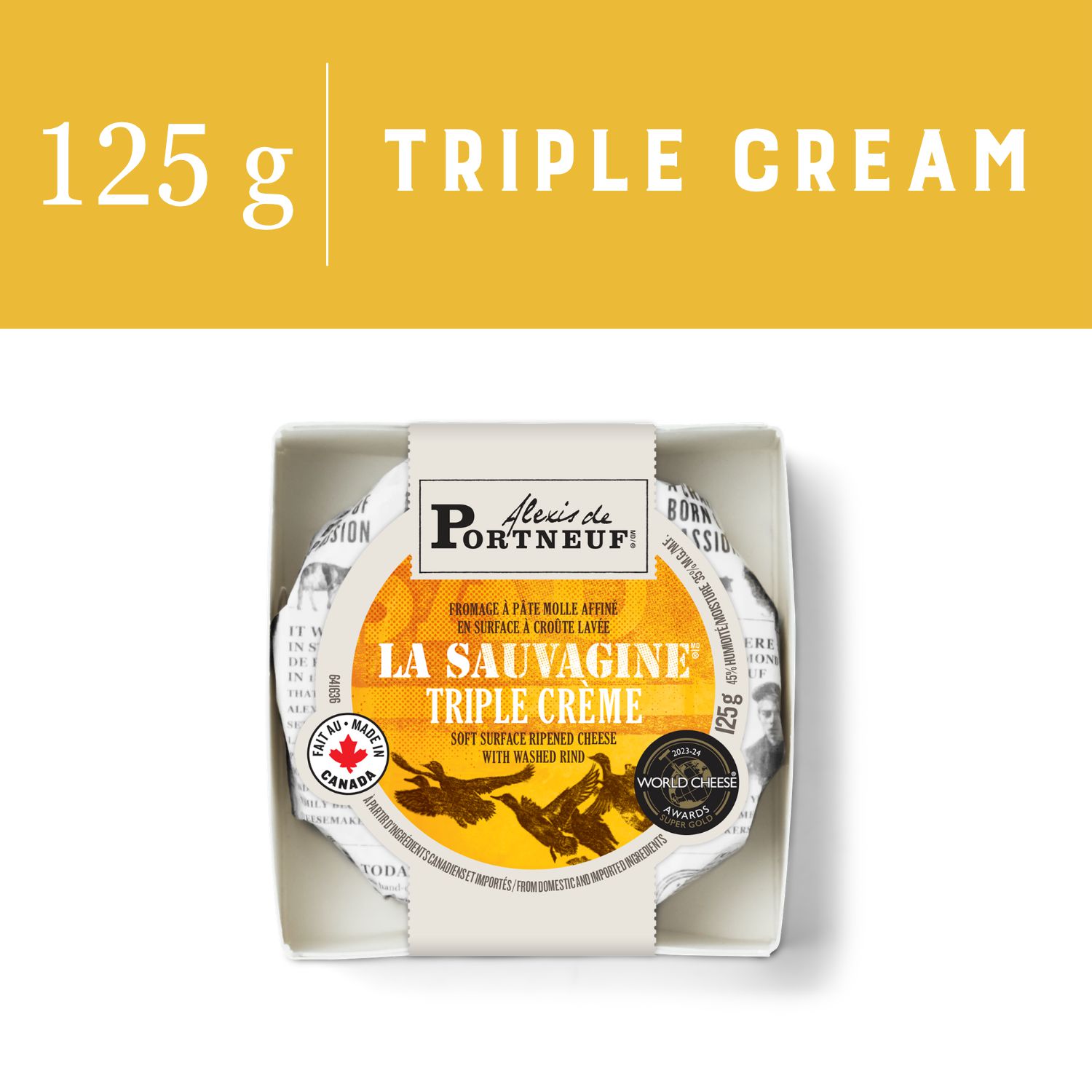 Alexis de Portneuf Fromage La Sauvagine