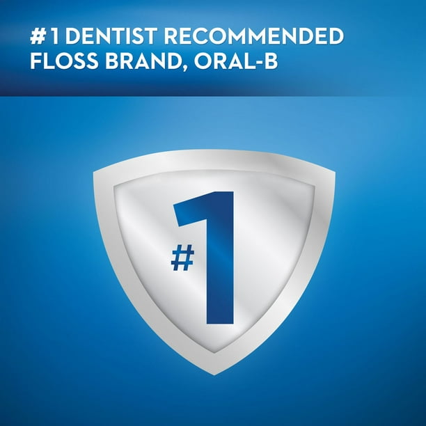  Oral-B Dental Floss for Braces, Super Floss Pre-Cut Strands,  Mint, 50 Count, Pack of 2 : Health & Household