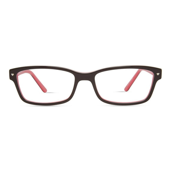 Hard Candy Womens Prescription Eyeglasses, Little Hottie, Brown, 53-16-140
