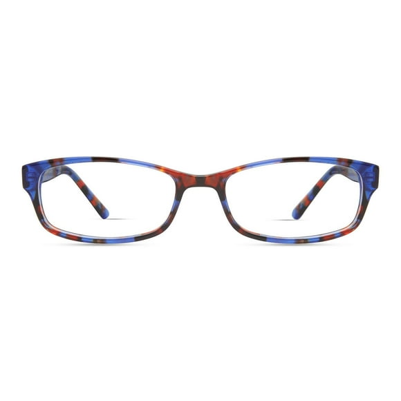Hard Candy Womens Prescription Eyeglasses, Blue Magic, Blue Tortoise, 53-16-135
