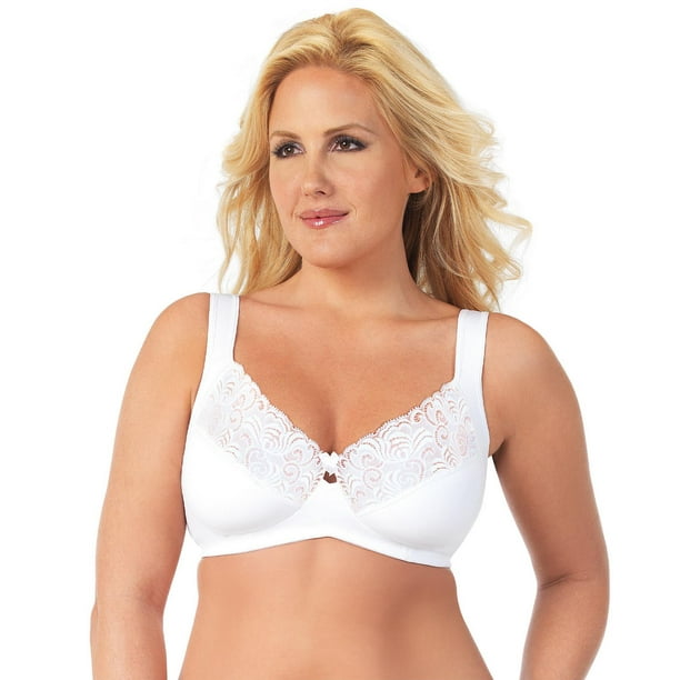 Exquisite Form #9661872 FULLY Full-Support Bra, Lace, Wire-Free