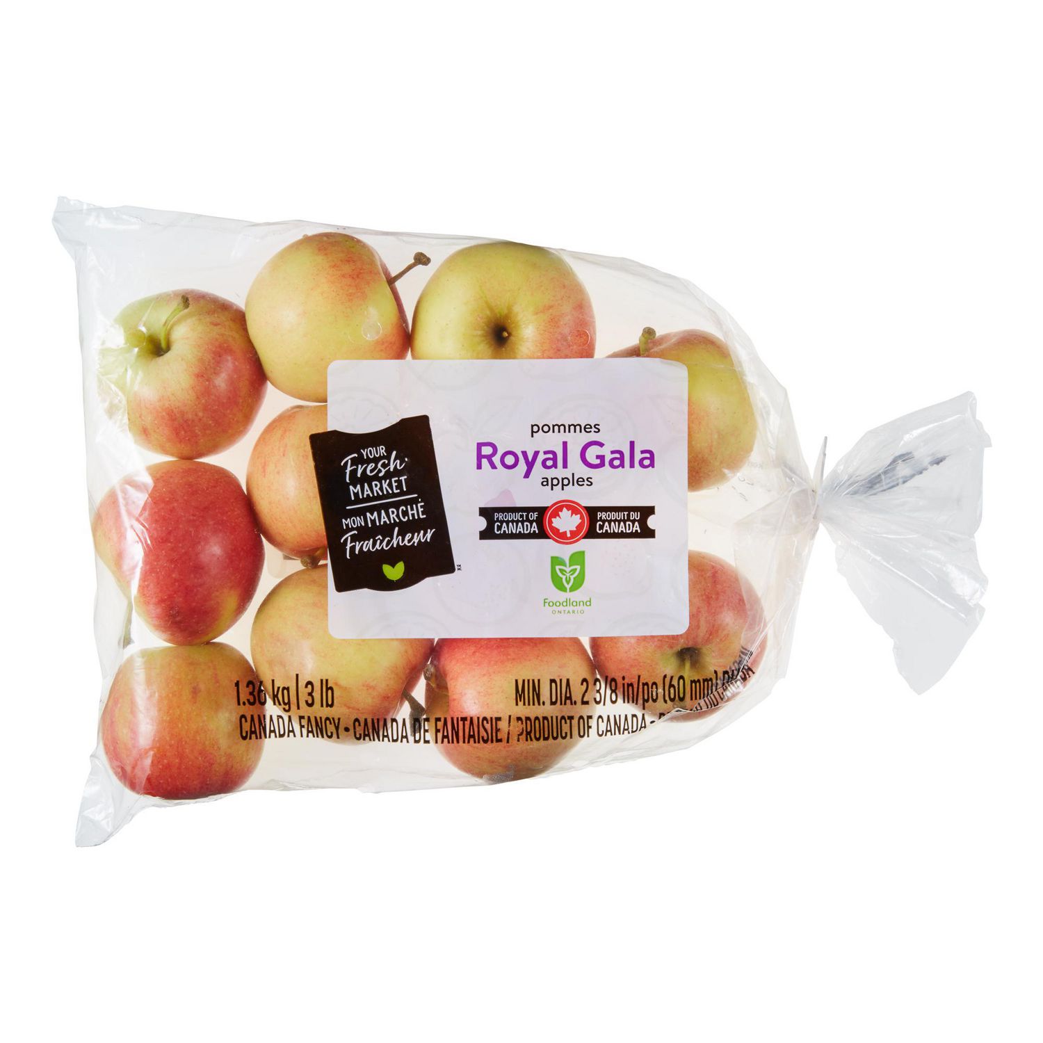 Royal Gala Apple, Your Fresh Market, 3 lb bag