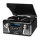Victrola Retro Record Player with Bluetooth and 3-speed Turntable - Black - image 1 of 4