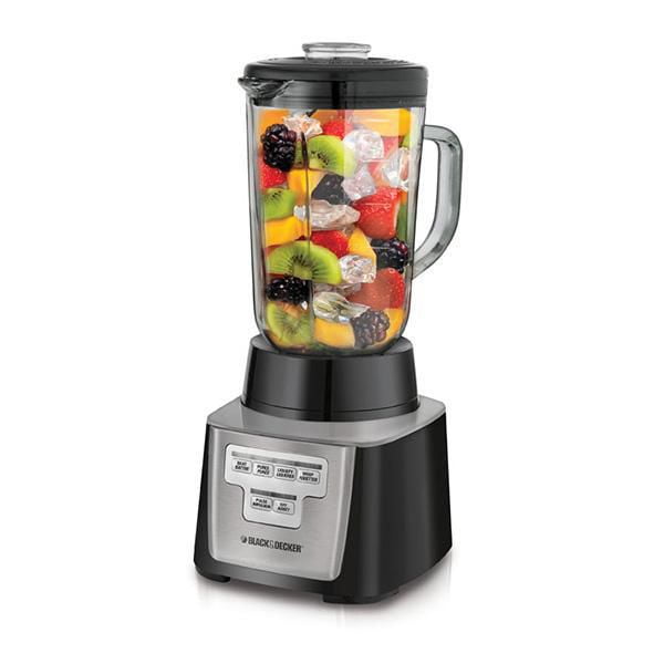 BLACK+DECKER 5 Speed 1.6L Programmable Blender, Silver Walmart Canada