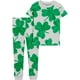 Pyjama 2 pièces pour bébé Coton Child of Mine made by Carter’s – Trèfle – image 1 sur 3