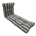 thumbnail image 1 of Coussin de chaise longue Henryka en noir, 1 of 2