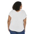 thumbnail image 3 of George Women's Tie Front Blouse, 3 of 6