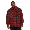 thumbnail image 1 of George Big Men's Teddy Fleece Overshirt, 1 of 6