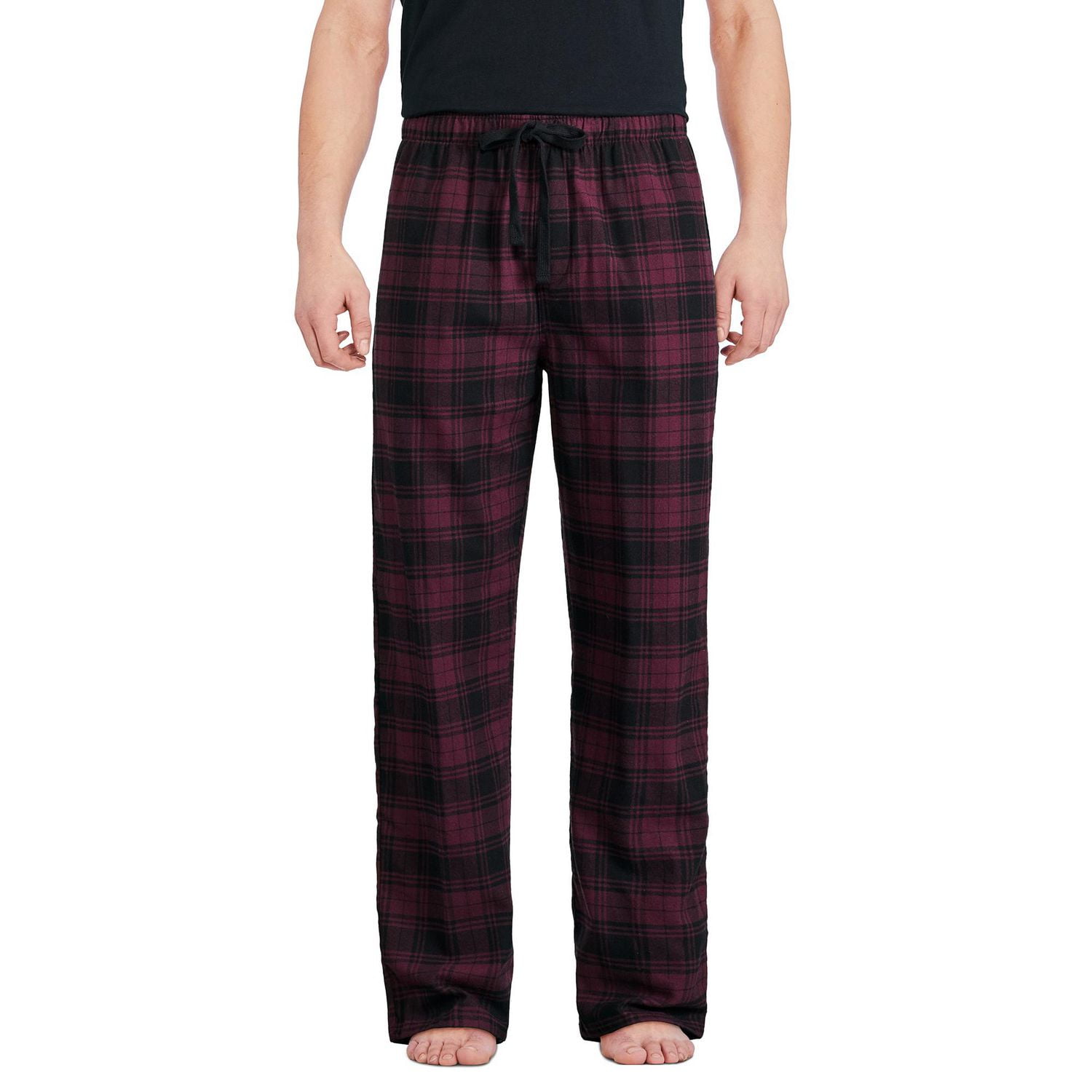 Pantalon de pyjama en flanelle George pour hommes Tailles P-2XL