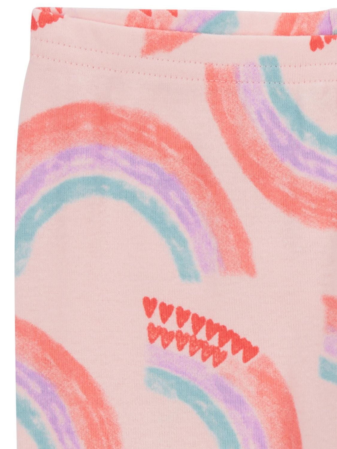 Carter's Child of Mine Baby and Toddler Girls' Rainbow 2-Piece Pajama Set