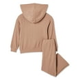 thumbnail image 2 of George Toddler Girls' Hacci Hoodie 2-Piece Set, 2 of 2