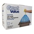 thumbnail image 1 of Great Value Large Blue Drawstring Recycling Bags, 1 of 1