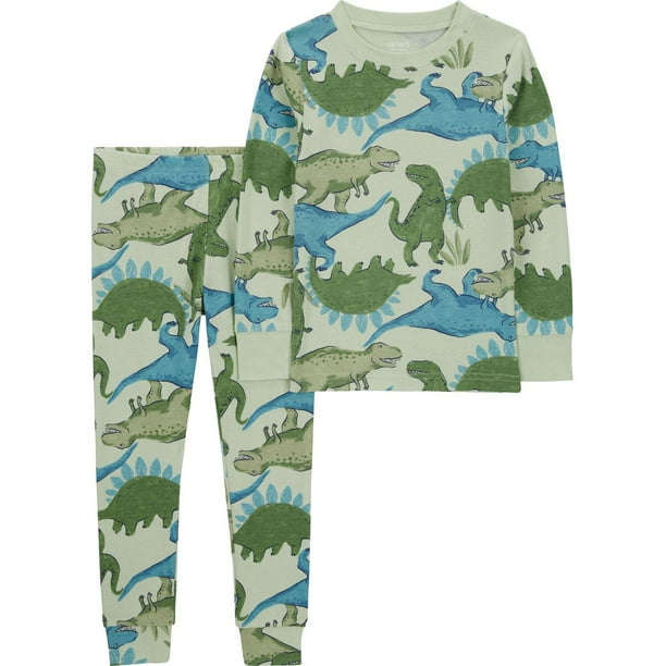 Carter's Child of Mine Baby and Toddler Boys' Dinosaur Pajama Set