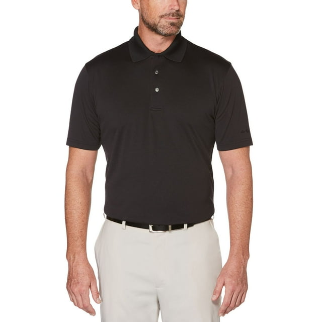 Ben Hogan Men's Performance Solid Ventilated short Sleeve Polo Shirt