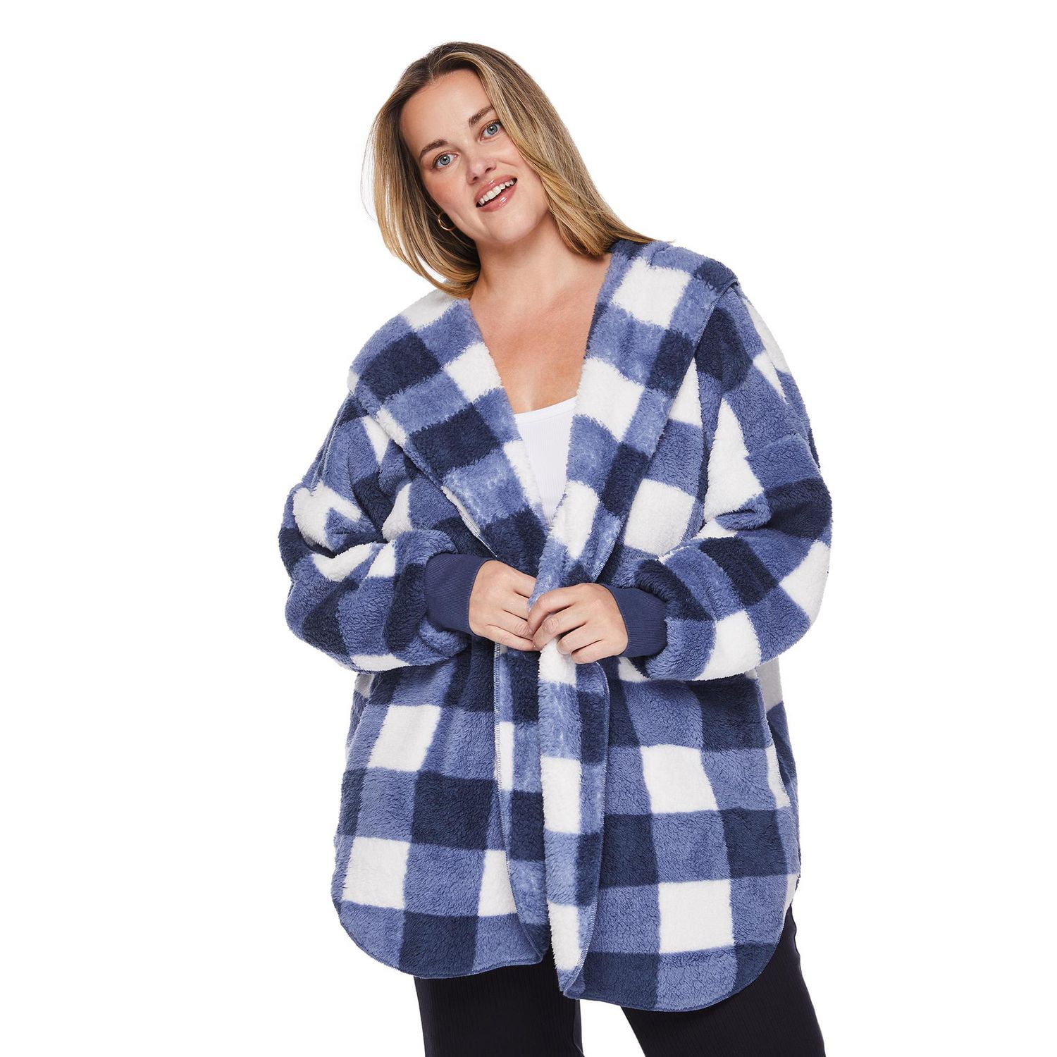 George Women's Plus Plush Cardigan