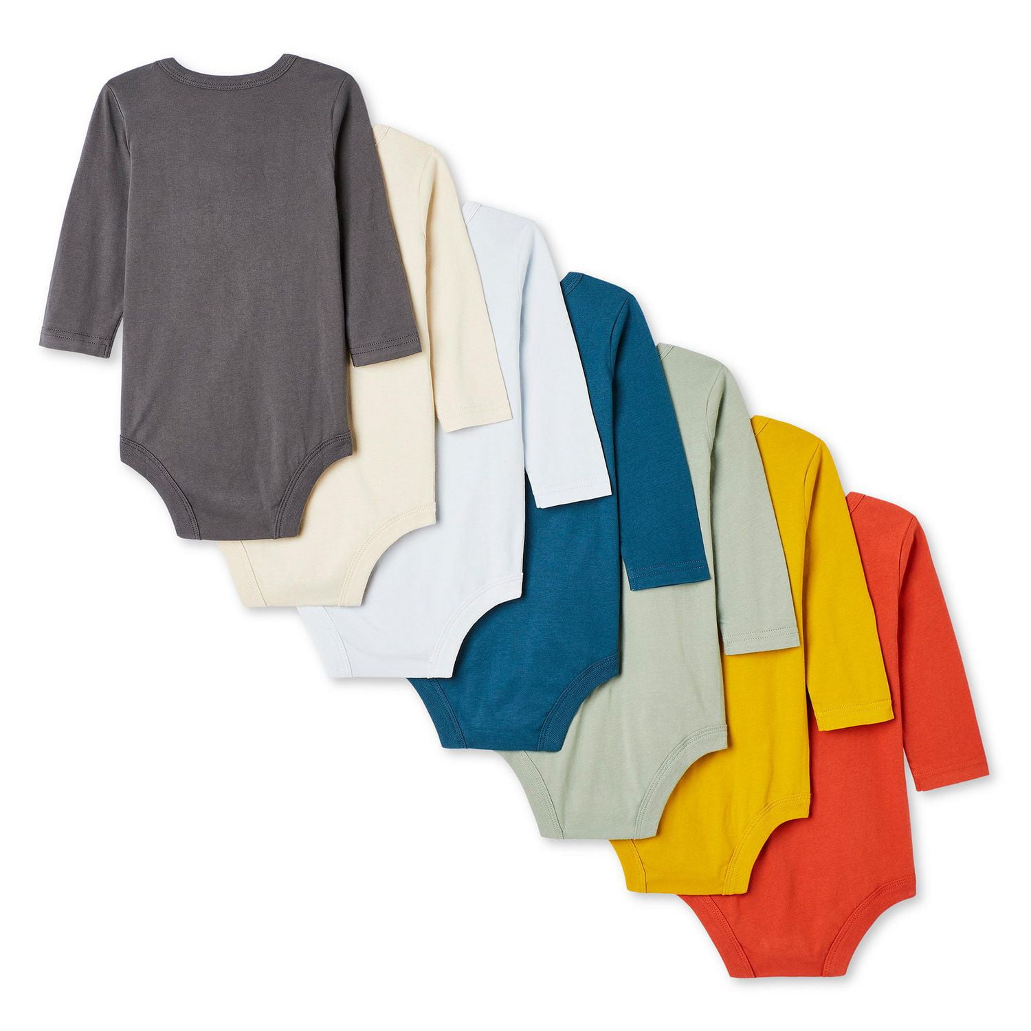 George Infants' Gender Inclusive Bodysuit 7-Pack