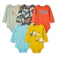 thumbnail image 1 of George Baby Boys' Bodysuit 5-Pack, 1 of 2