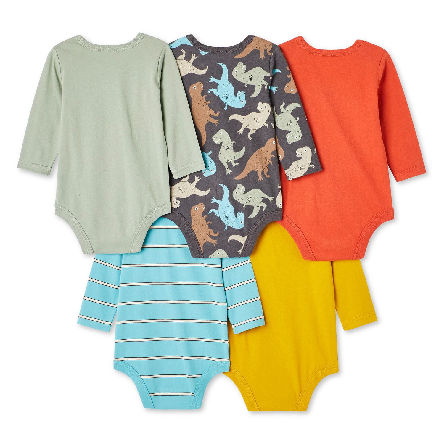 Lot de 5 cache-couches George pour bébés garçons