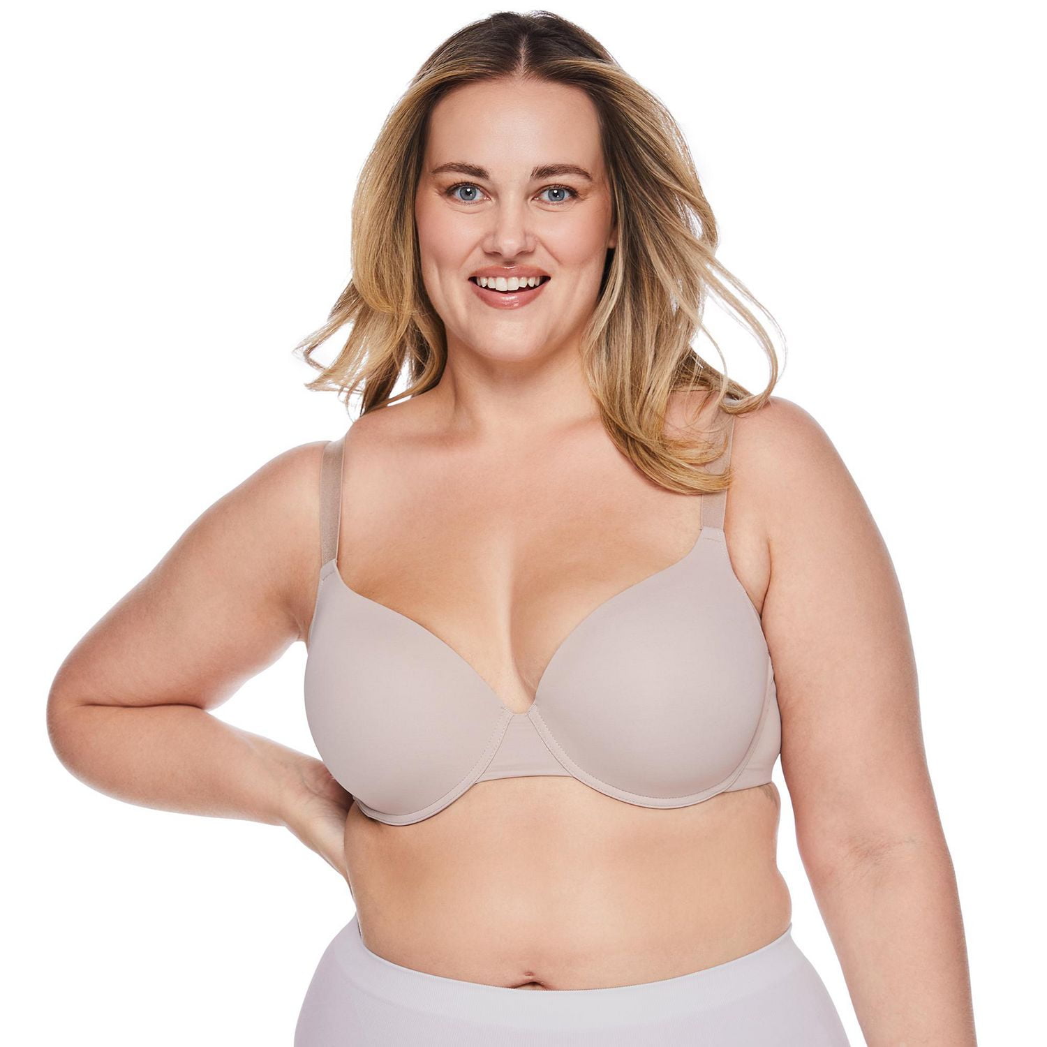 Soutien-gorge à dos lisse George pour femmes Tailles 40C-46DD
