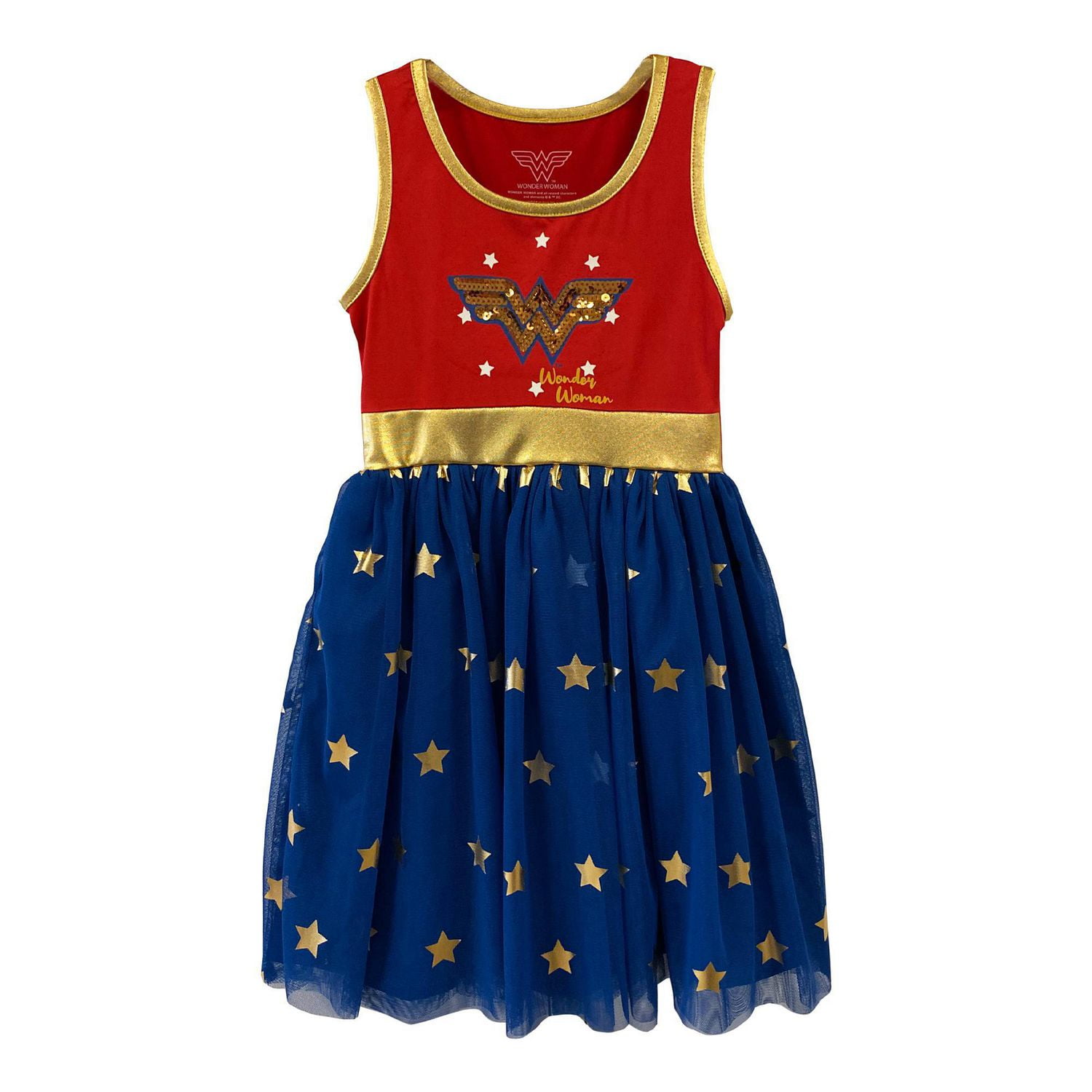 wonder woman sequin dress