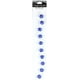 20 Corde de perles shamballa en acrylique bleues – image 1 sur 1