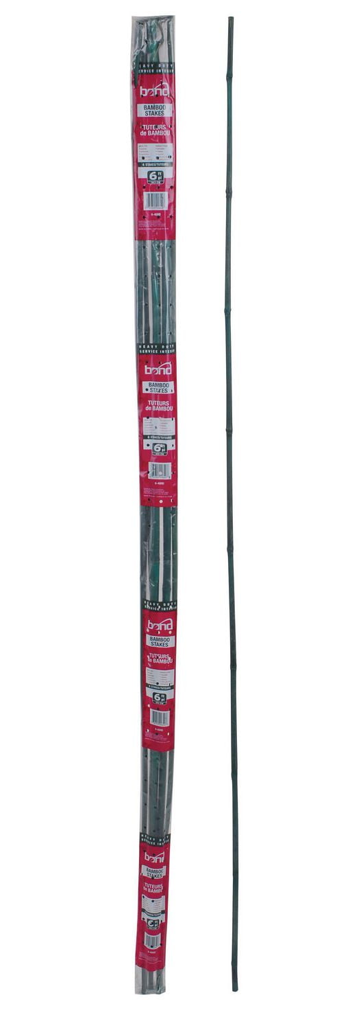 6' green bamboo stakes Walmart Canada