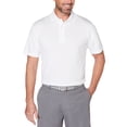 thumbnail image 1 of Ben Hogan Men's Performance Solid Ventilated short Sleeve Polo Shirt, 1 of 3