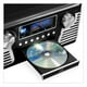 Tourne-disque rétro Victrola avec Bluetooth et platine vinyle à 3 vitesses - Noir – image 3 sur 4